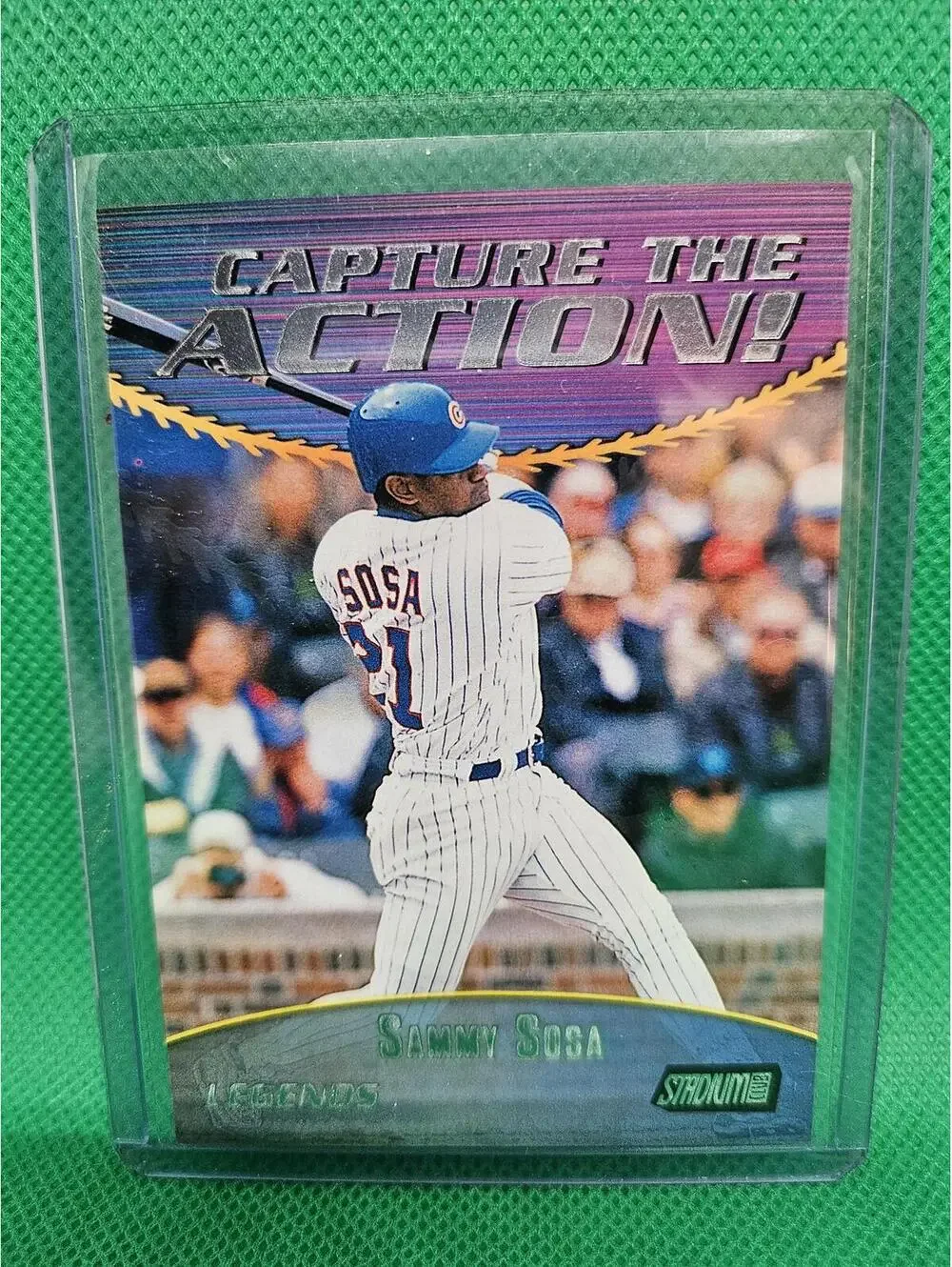 Sammy Sosa - 2000 Topps Stadium Club Capture the Action #CA13 -Cubs - RAW Mint